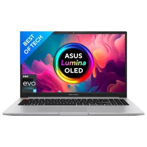 ASUS Vivobook S15 OLED 2022, 15.6" 39.62 cm FHD OLED, Intel Core EVO i5-12500H 12th Gen, Thin and Light (16GB/512GB SSD/Iris Xe Graphics/Windows 11/Office 2021/Grey/1.8 kg), S3502ZA-L501WS
