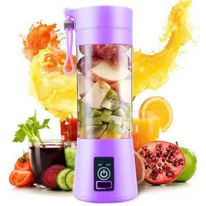 Portable Blender for Smoothie and Juices, Milk Shakes, Crushing USB Rechargeable Blender Machine for Kitchen