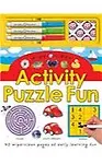 Wipe Clean Activity Puzzle Fun[ With 3 Colored Pens& Wipe Cloth] (Paperback)