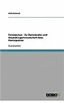 Feminismus - Zu Demokratie Und Staatsburgerinnenschaft Bzw. Partizipation