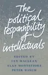 The Political Responsibility of Intellectuals Paperback