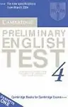 Cambridge Preliminary English Test 4 Audio Cassette Set (2 Cassettes): Examination Papers from the University of Cambridge ESOL Examinations