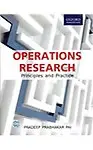 Operations Research                  by Pradeep Prabhakar Pai Principles And Practice