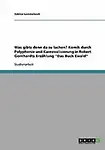 Was Gibts Denn Da Zu Lachen? Komik Durch Polyphonie Und Karnevalisierung in Robert Gernhardts Erz Hlung Das Buch Ewald by Sabine Lommatzsch