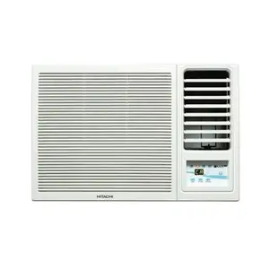 Hitachi 1 Ton (2 Star) Window AC with 100% Inner Grooved Copper Tube | On/Off Timer with Advanced Startup (New Kaze Plus, RAW312HEDO) White price in India.