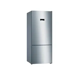 Bosch 559 Litres 2 Star Frost Free Double Door Refrigerator with LED Interior light, SuperCooling Technology (KGN56XI40I, Stainless Steel)