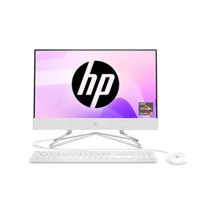 HP All-in-One Desktop (AMD Ryzen 3/ 8GB RAM / 512 SSD/ 21.5 inch (54.6 cm) FHD Display / AMD Radeon Graphics/ Windows 11) 22DD0304IN