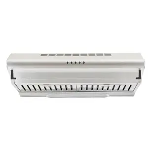 Elica Flatline Concorde 60SS 710LTWC Chimney with Push Button Panel, Led Lamps, Baffle Filter, Max Air Flow (1100 M^3 /Hr), Striking Design (White)