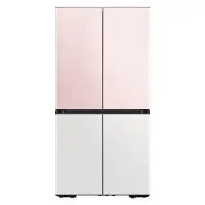 Samsung 936 Litres Side By Side Bespoke Inverter Refrigerator with Auto Fill Pitcher, Water Dispenser (RF90A9U32B35, Glam Pink White)