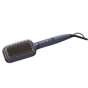 Philips Heated Straightning Brush with Silk Protect technology, Blue (BHH885/10)