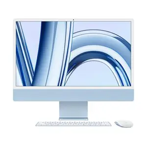 Apple iMac 2024 (Apple M3 Chip/ 8-core CPU/ 8GB RAM/ 256GB SSD/ 24-inch (60.96 cm) 4.5K Retina display / 10-core GPU/ macOS/ Blue)