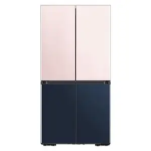 Samsung 936 Litres Side By Side Bespoke Inverter Refrigerator with Auto Fill Pitcher, Water Dispenser (RF90A9U32B41, Glam Pink Navy)