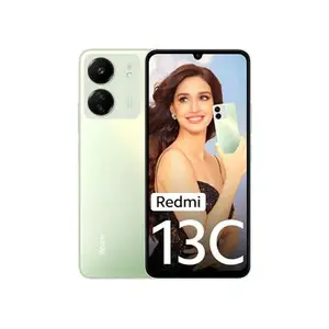 Redmi 13C 4G Dual Sim Smartphone (8GB RAM, 256GB Storage) 6.67 inch 90Hz HD+ Display| MediaTek Helio G85 Processor| 5000 mAh Battery (Starshine Green) price in India.