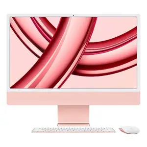 Apple iMac (Apple M3 Chip/ 8-core CPU/ 8GB RAM/ 256GB SSD/ 24-inch (60.96 cm) 4.5K Retina display / 10-core GPU/ macOS/ Pink)