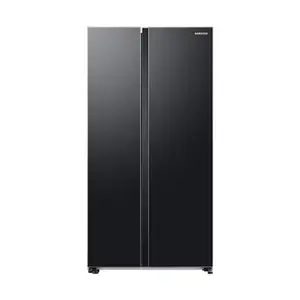 Samsung 653 Litres 3 Star Frost Free Side By Side Refrigerator with Twin Cooling Plus & Digital Inverter Compressor (RS76CG8113B1/HL, Black DOI)