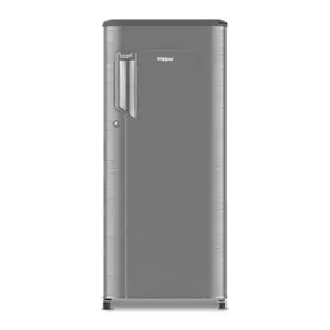 Whirlpool 184 Litres 3 Star Direct Cool Single Door Refrigerator | No. 1 in Ice Making (205 Icemagic Powercool PRM 3S ASZ, Arctic Steel-Z)