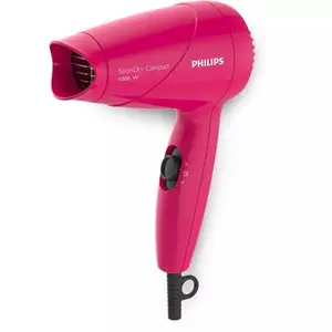 Philips 1000 W Hair Dryer with Thermo Protect Setting, Pink (HP8143/00)