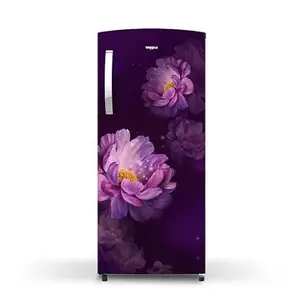 Whirlpool 192 Litres 3 Star Direct Cool Single Door Refrigerator | No. 1 in Ice Making (215 Icemagic Pro PRM 3S PPZ, Purple Peony-Z)