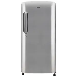 LG 190 Litres 3 Star Direct Cool Single Door Refrigerator with Anti-Bacterial Gasket, Moist 'N' Fresh Technology (GL-B201APZD, Shiny Steel)