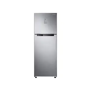 Samsung 256L 2 Star Inverter Frost-Free Convertible 3 In 1 Double Door Refrigerator Appliance (RT30C3732S8/HL,Elegant Inox 2023 Model)