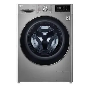 LG 9/5 Kg Fully Automatic Front Load Washer Dryer with 6 Motion AI DD Motor & ThinQ™ with Wi-Fi Control (FHD0905SWS, Silver)