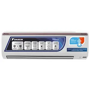 Daikin Hot & Cold Series 1.5 Ton (3 Star - Inverter) Hot and Cold Split AC with Copper Condenser, PM 2.5 Filter, Patented Swing Compressor (FTHT50UV) price in India.