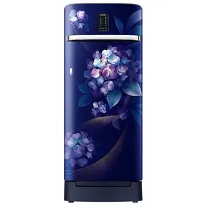 Samsung 225 Litres (3 Star) Direct Cool Single Door Refrigerator with Digi-Touch Cool | Fast Ice Making (RR23C2F23HS/HL, Hydrangea Blue)
