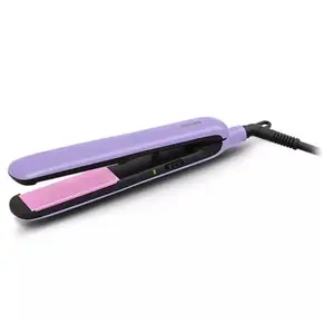 Philips Advanced Kera Shine Hair Straightener with 6 LED Temperature settings, Lavender (BHS393-00STRAIGTHENERTITAN)