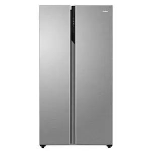 Haier 630 Litres Side By Side Refrigerator with Convertible, Smart Inverter Compressor (HRS-682SS, Stainless Steel)