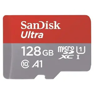 SanDisk Ultra microSD UHS-I Card 128GB, 120MB/s R