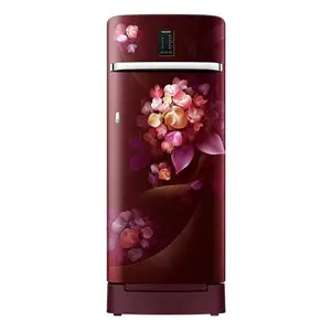 Samsung 215 Litres (3 Star) Direct Cool Single Door Refrigerator with Digi-Touch Cool | Fast Ice Making (RR23C2F23HT/HL, Hydrangea Plum)