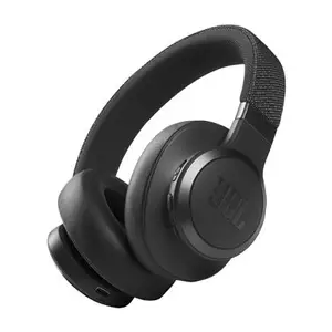 JBL Live 660NC, Wireless Smart Premium Over Ear Headphone with Adaptive Noise Cancelling, Touch Controls and Auto Play and Pause (Black)