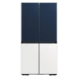 Samsung 936 Litres Side By Side Bespoke Inverter Refrigerator with Auto Fill Pitcher, Water Dispenser (RF90A9U41B35, Glam Navy White)