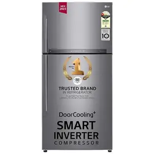 LG 592 Litres 1 Star Frost Free Double Door Refrigerator with Inverter Technology, Deodorizer (GRH812HLHM)