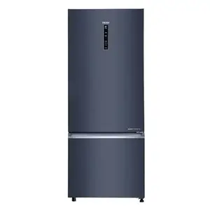 Haier 445 Litres 2 Star Double Door Frost Free Inverter Refrigerator with 14 in 1 Convertible, Magic Cooling (HRB-4952BGK-P, Graphite Black)