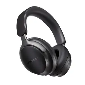 Bose QuietComfort Ultra Wireless Headphones with Noise Cancellation, Plays up to 24 Hours, Musical Modes, Clear Calls (Black)