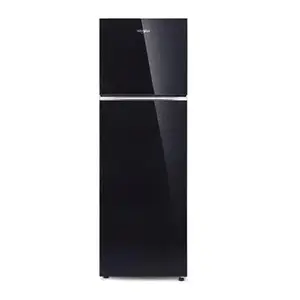 Whirlpool 265 Litres 2 Star Frost Free Double Door Inverter Refrigerator with Ice Twister, Fast Bottle Cooling (NEO 278GD PRM, Crystal Black)