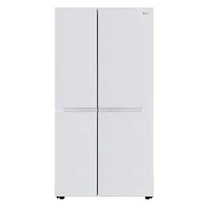 LG 650 Litres Side by Side Door Convertible Inverter Refrigerator with Smart Diagnosis, Hygiene Fresh+ (GLB257DLW3, Linen White)