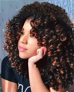 bellewholesale Short Curly Explosion Hair Wig