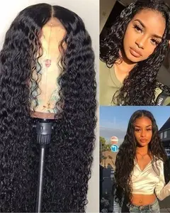 bellewholesale Long Headband Wigs Curly Hair Wigs Glueless Deep Curly Synthetic Wig