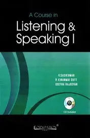 A Course in Listening and Speaking I with CD, General Edition price in India.