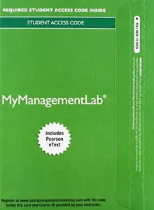 NEW MyManagementLab with Pearson eText -- Access Card -- for Strategic Management: A Competitive Advantage Approach, Concepts & Cases by Fred R. David,Forest R. David