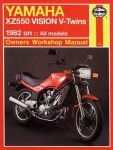 Yamaha Xz 550 Vision V-Twins Owners Workbook Manual, No. M821: 1982 On (Owners Workshop Manual)