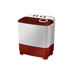 Samsung 7.0 kg Semi Automatic Washing Machine with Double Storm Pulsator, WT70C3000RR White 7.0 kg