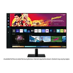 Samsung 81.3 cm M7 UHD Smart Monitor with Smart TV Experience (Black) price in India.