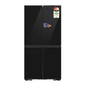 Samsung 658 L AI Home 4-Door French Door Refrigerator, RM90F66CNC Clean Deep Charcoal