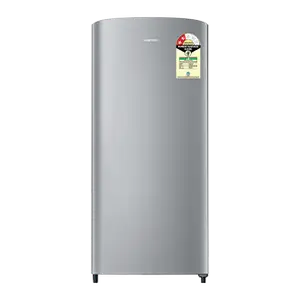 Samsung RR19H20C2GS, Single Door Refrigerator with Stylish Grandé Design 183 L Gray Silver 183 L
