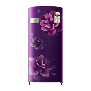 Samsung RR19H2YC1CR, Single Door Refrigerator with Stylish Grandé Design 183 L Camellia Purple