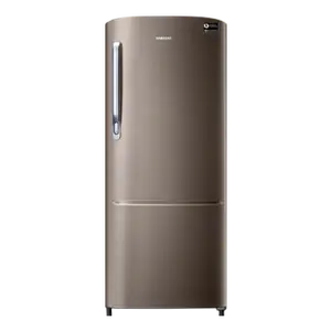 Samsung 223L Stylish Grandé Design Single Door Refrigerator RR24C2723DX Luxe Brown