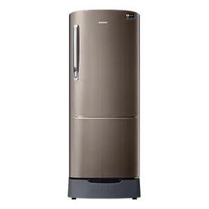 Samsung 223 L Stylish Grandé Design Single Door Refrigerator RR24C2823DX Luxe Brown